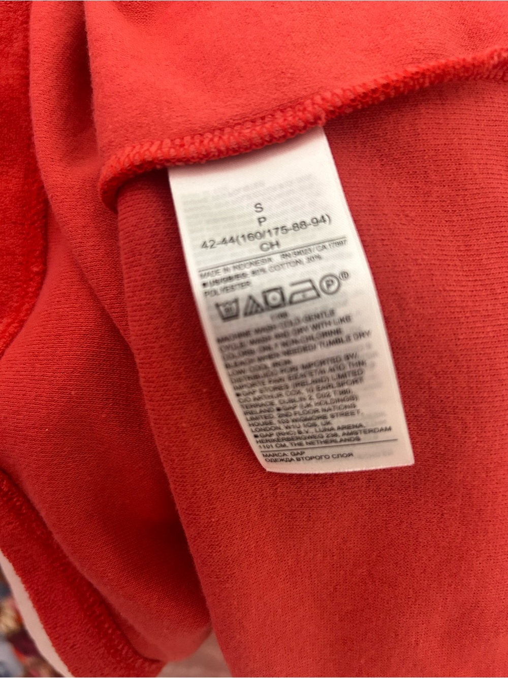 NWT Gap Terry cloth polo dress size small - Picture 8 of 8